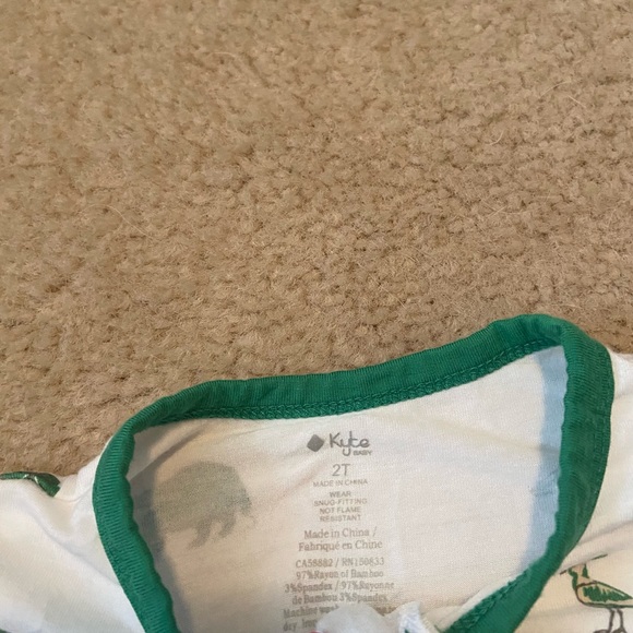 Kyte Baby Bamboo Romper Pajamas - Irish - Picture 8 of 11